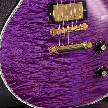 Gibson 1968 Les Paul Custom 5A Quilt Maple Top Gloss Trans Purple SN. 408768 画像5