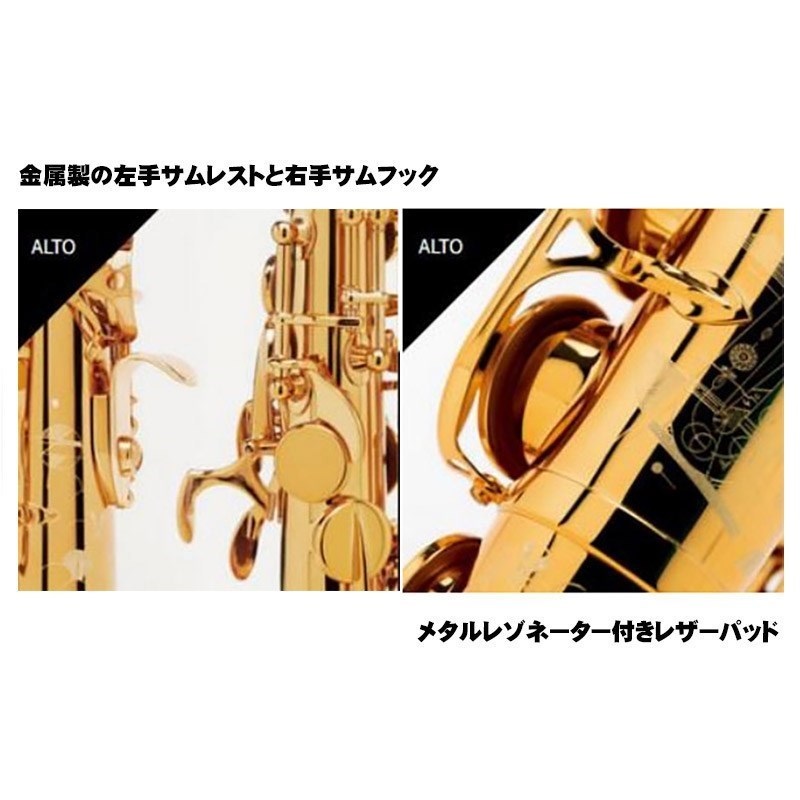 Selmer Paris 【彦坂眞一郎氏選定品】アルトサックス セルマー Signature シグネチャー DARK SL(ダークシグネチャーラッカー)【選定料サービス!!】 【調整&セットアップ後出荷】【5年間キーバランス調整無料】 画像4