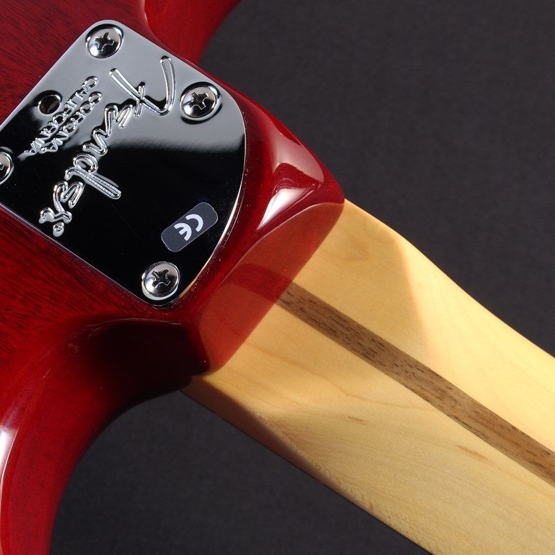 Fender USA USED 中古 FSR American Deluxe Stratocaster Mahogany Body (Crinson Red Transparent) 画像6
