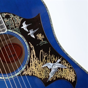 Gibson Custom Shop Modern Collection Doves in Flight (VIPER BLUE) #20485027 【イケベ楽器店創業50周年記念限定モデル】 ギブソン 画像8