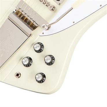 Epiphone Inspired by Gibson Custom Shop 1963 Firebird V Reissue with Maestro Vibrola (Polaris White) 画像4