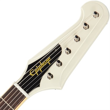 Epiphone Inspired by Gibson Custom Shop 1963 Firebird V Reissue with Maestro Vibrola (Polaris White) 画像5