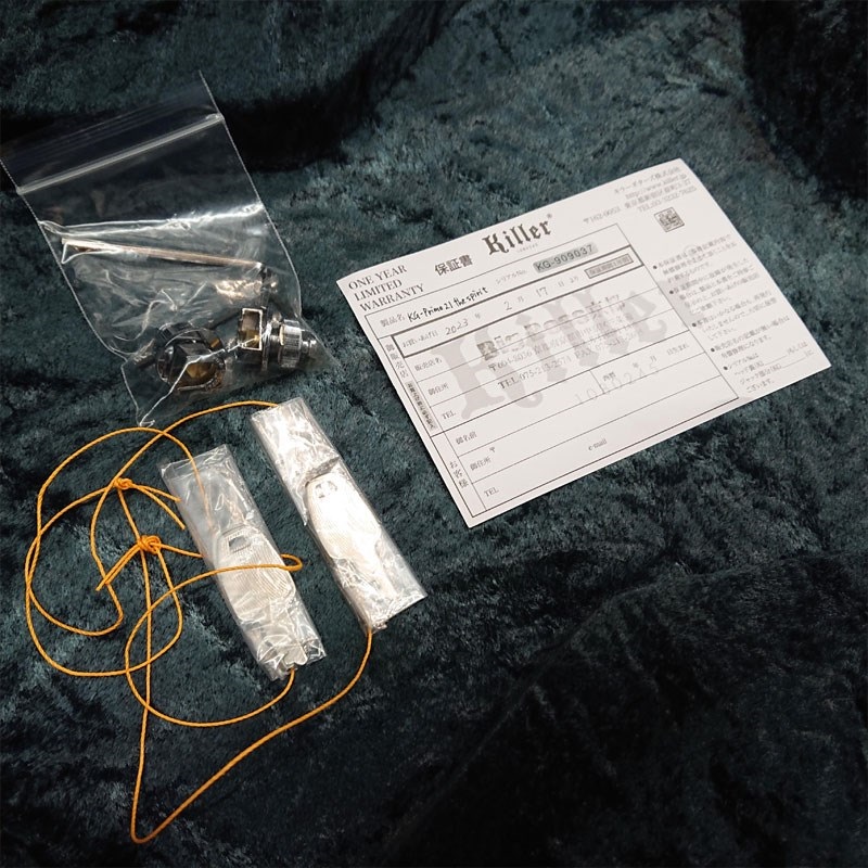Killer USED 中古 KG-Prime 21 the spirit (Pearl white illusion)[Akira Takasaki Model]【SN.1080245】 画像9