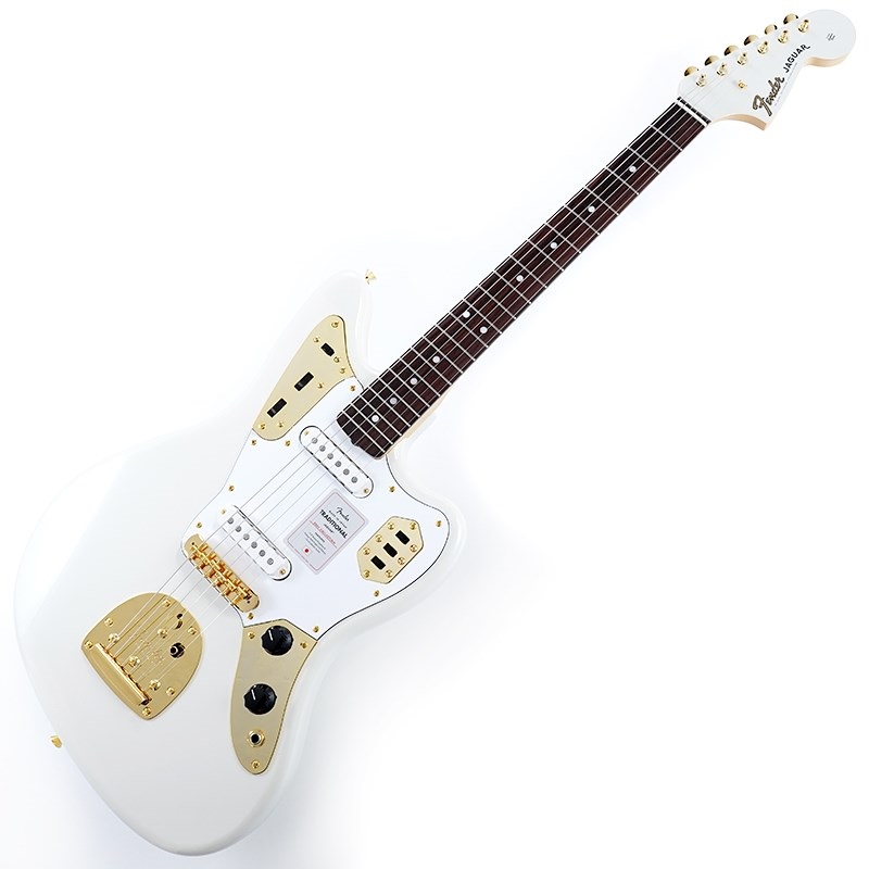 Fender Made in Japan Traditional 2025 Collection 60s Jaguar (White Pearl/Rosewood)【Fender The Spring Summer 2025 Campaign】 画像1