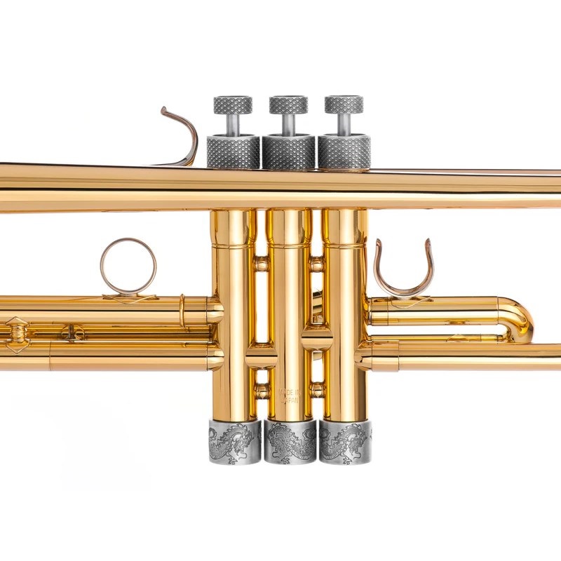 KGU brass ケージーユー ブラス / トリムキット ARTISTIC Series Dragon Silver Brushed Nuummite Bach トランペット用 画像1