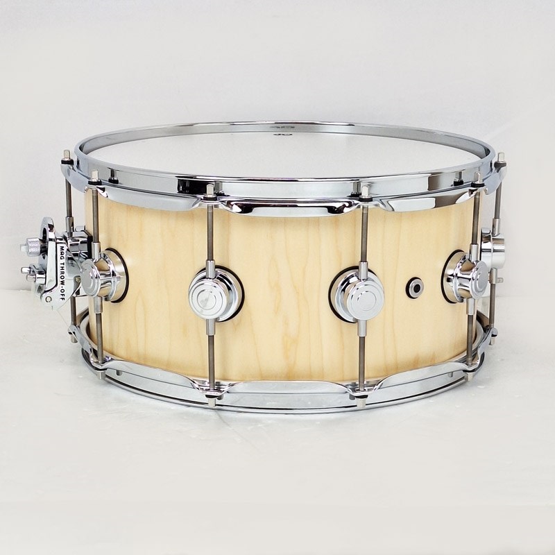 dw DR526514SSC101[Collector's Hybrid Shell PurpleCore/Maple 14×6.5 / Natural Satin Oil] 画像1