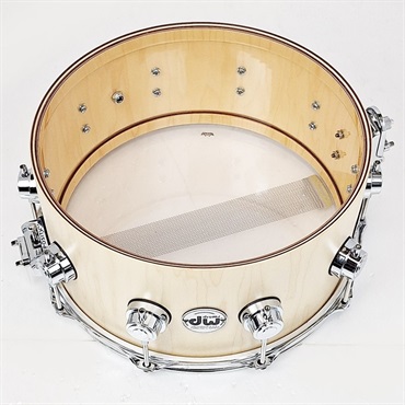 dw DR526514SSC101[Collector's Hybrid Shell PurpleCore/Maple 14×6.5 / Natural Satin Oil] 画像8