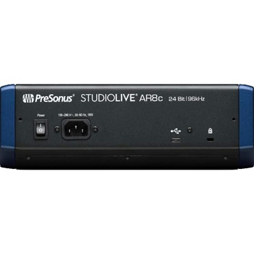 PreSonus StudioLive AR8c Analog Mixer (Fender Studio Pro 永続版付)(プリソナス)(ミキサー)(オーディオインターフェイス) 画像2