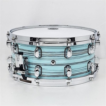 TAMA Starclassic Walnut/Birch Snare Drum 14×6.5 - Lacquer Arctic Blue Oyster [WBSS65-LLO] 画像1