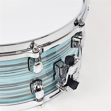 TAMA Starclassic Walnut/Birch Snare Drum 14×6.5 - Lacquer Arctic Blue Oyster [WBSS65-LLO] 画像5