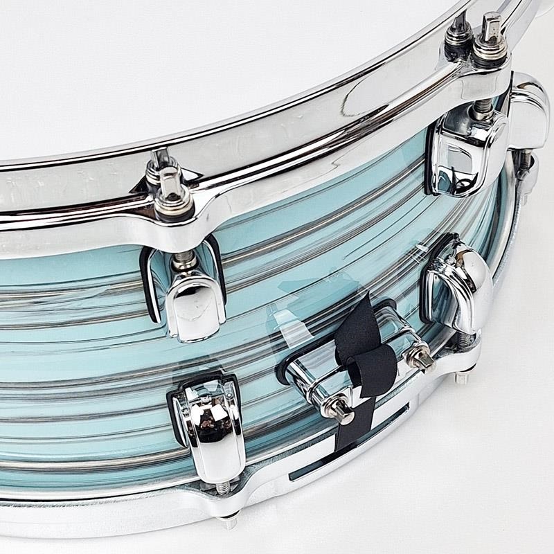 TAMA Starclassic Walnut/Birch Snare Drum 14×6.5 - Lacquer Arctic Blue Oyster [WBSS65-LLO] 画像6