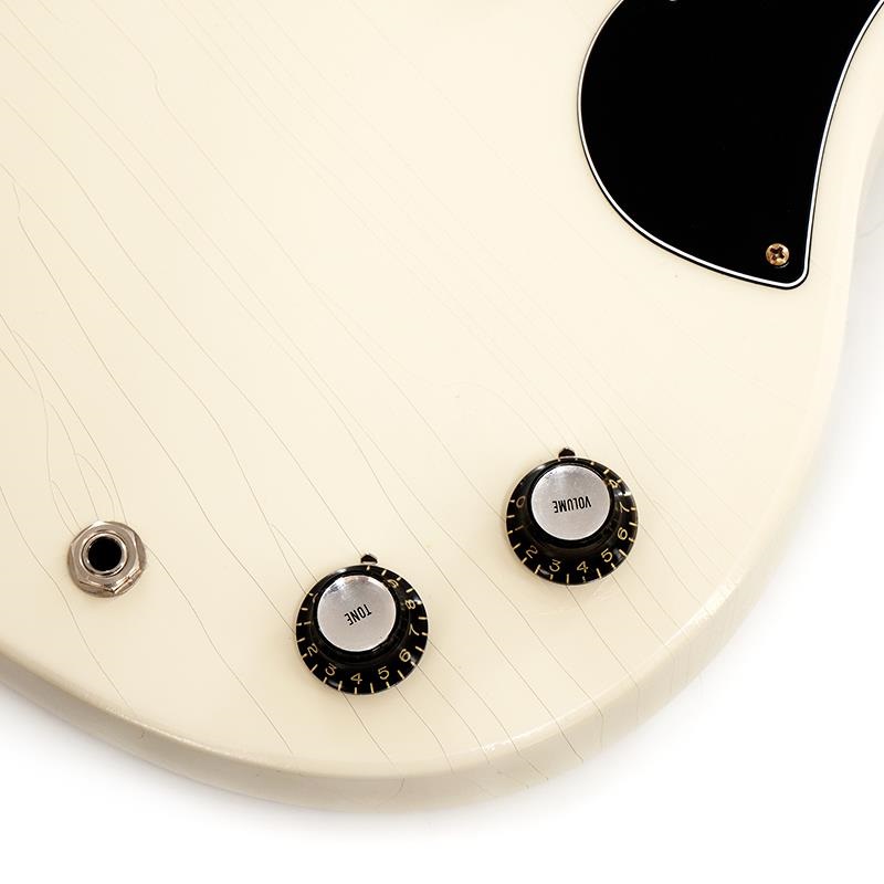 Gibson Murphy Lab 1963 SG Junior Polaris White Lightning Bar Ultra Light Aged 【S/N 402003】 【特価】 画像4