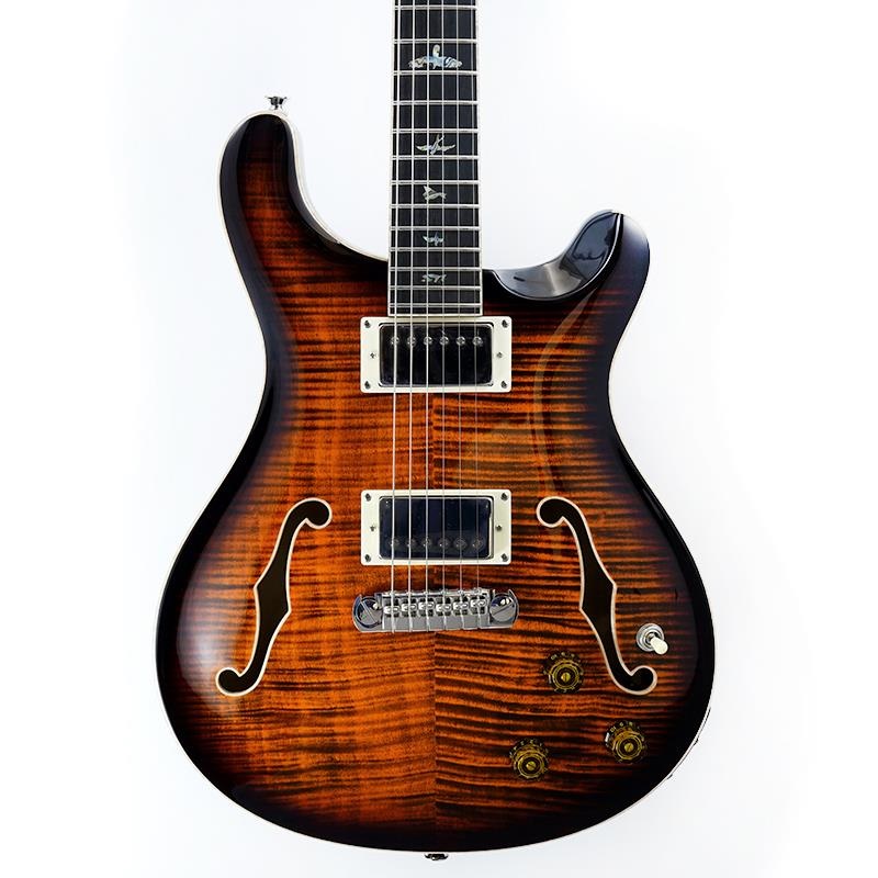 P.R.S. SE Hollowbody II Piezo (Orange Tiger Smokeburst) 画像9