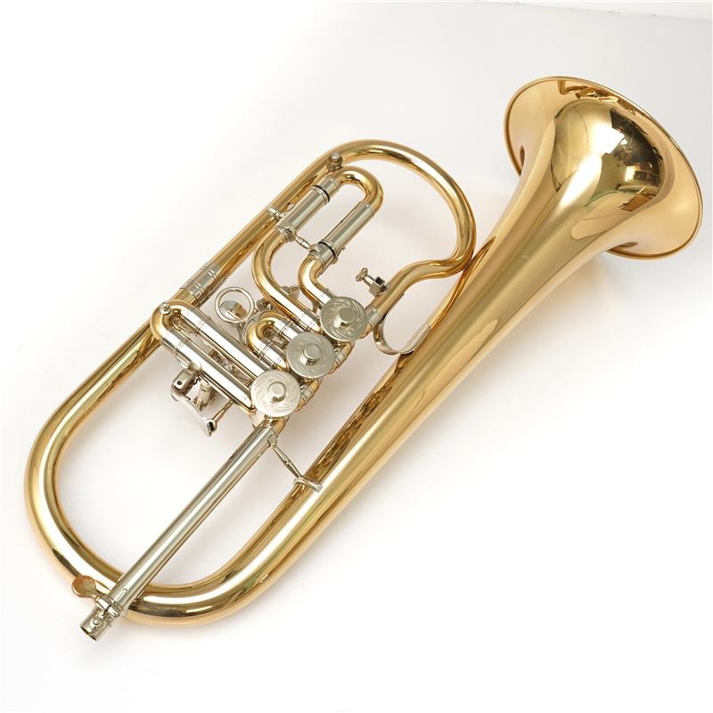 その他ブランド(管楽器・吹奏楽器) USED 中古 HERMANN GANTER / ヘルマン・ガンター Mod Nr G 15 #2* 【B♭ロータリー フリューゲルホルン】【出荷前調整で安心】【最安SALE】 画像2