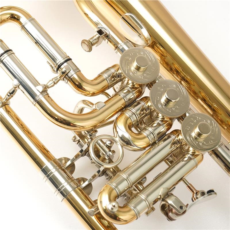 その他ブランド(管楽器・吹奏楽器) USED 中古 HERMANN GANTER / ヘルマン・ガンター Mod Nr G 15 #2* 【B♭ロータリー フリューゲルホルン】【出荷前調整で安心】【最安SALE】 画像4
