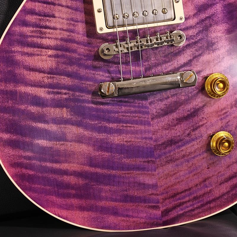 Gibson 1959 Les Paul Standard Reissue VOS Purple Denim Top TV White Back SN. 943281【キズあり特価】 画像5
