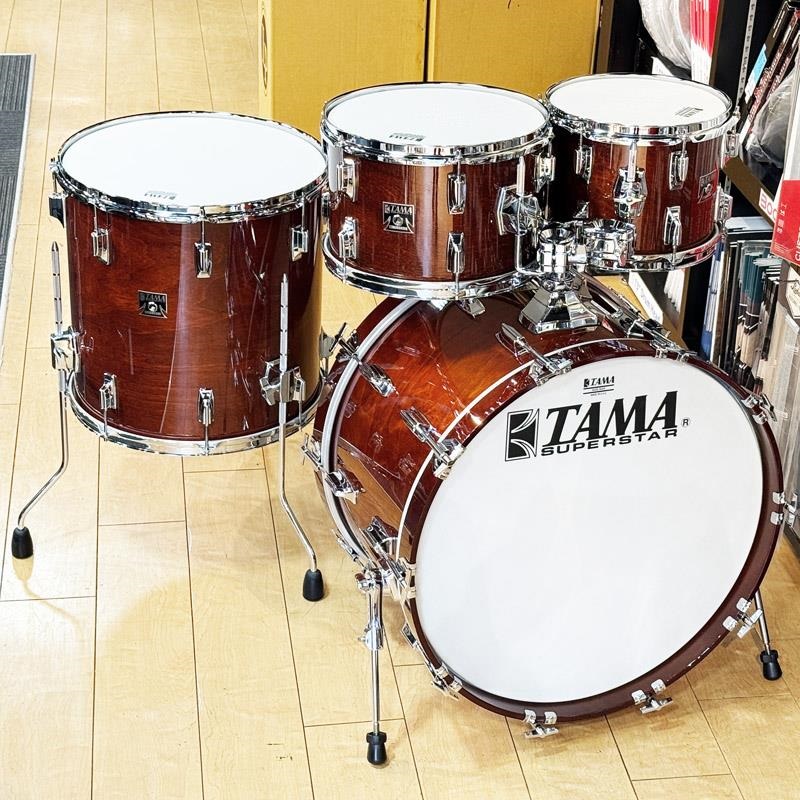TAMA 【TAMA 50th LIMITED】 SU42RS-SMH [SUPERSTAR REISSUE 4pcs Shell Kit／スーパー・マホガニー] 【店頭展示特価品】 画像1