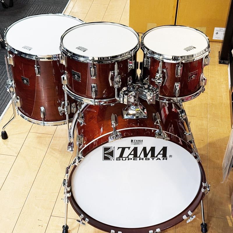 TAMA 【TAMA 50th LIMITED】 SU42RS-SMH [SUPERSTAR REISSUE 4pcs Shell Kit／スーパー・マホガニー] 【店頭展示特価品】 画像4