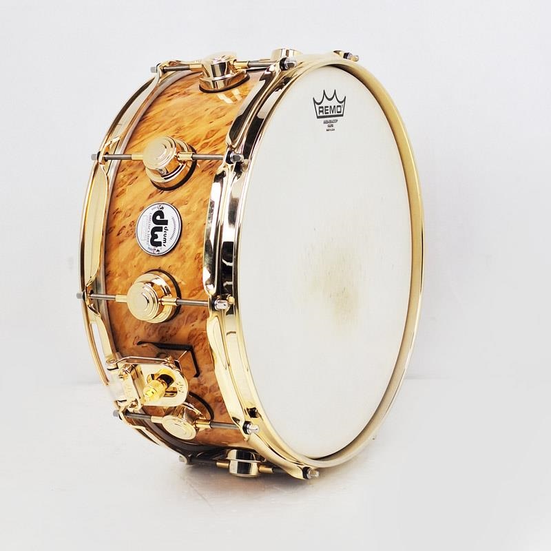 dw 【USED】[Collector's Pure Maple Snare Drum 14×5.5 / Standard Shell / Exotic Twisted Mapa Burl] 画像3