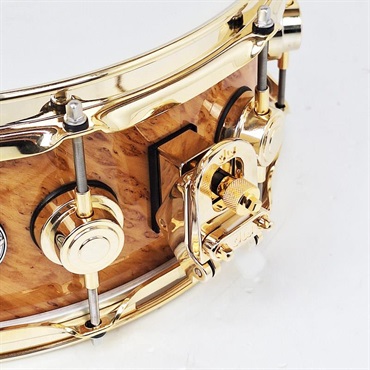 dw 【USED】[Collector's Pure Maple Snare Drum 14×5.5 / Standard Shell / Exotic Twisted Mapa Burl] 画像5