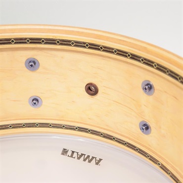 TAMA TMS1455DR-ECB [STAR Maple 14''×5.5'' Snare Drum - Emerald Sea Curly Maple Burst]【Made in Japan】 画像7