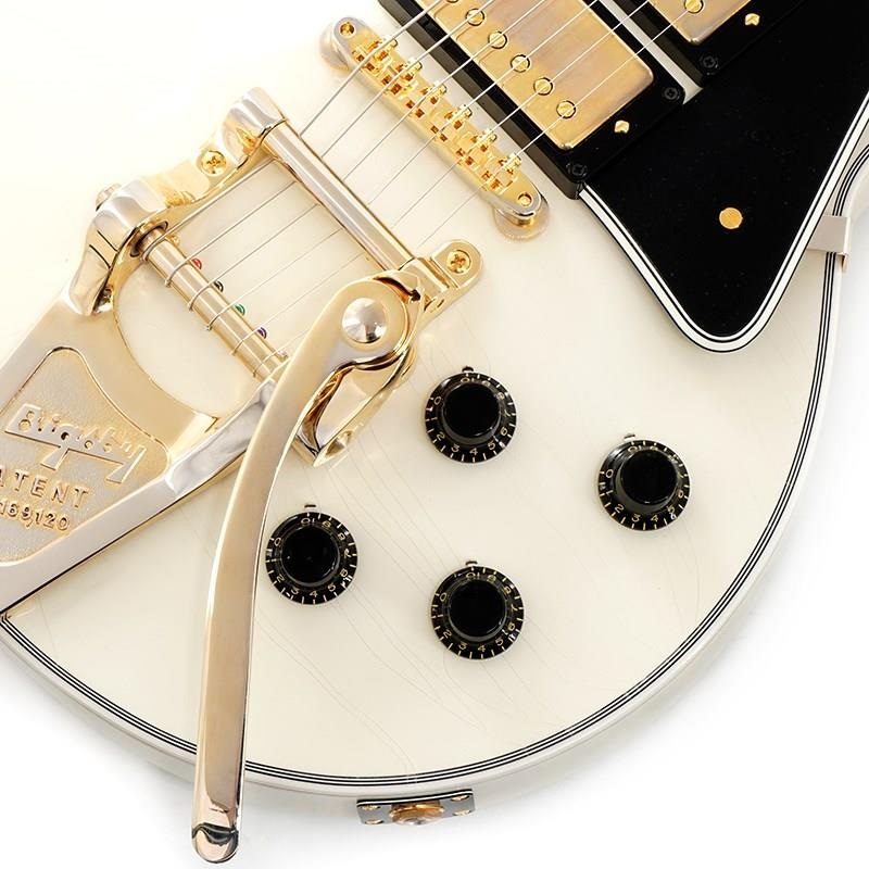 Gibson Murphy Lab 1957 Les Paul Custom Reissue 3-Pickup w/Bigsby Polaris White Ultra Light Aged 【S/N 74789】 【特価】 画像4