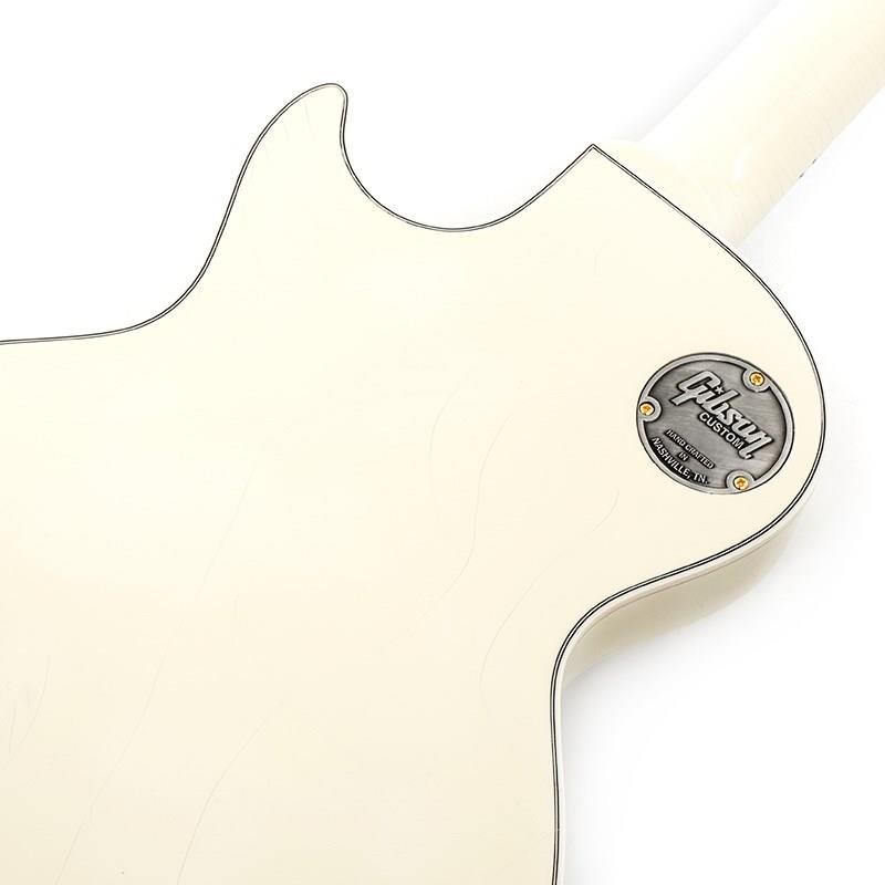 Gibson Murphy Lab 1957 Les Paul Custom Reissue 3-Pickup w/Bigsby Polaris White Ultra Light Aged 【S/N 74789】 【特価】 画像5