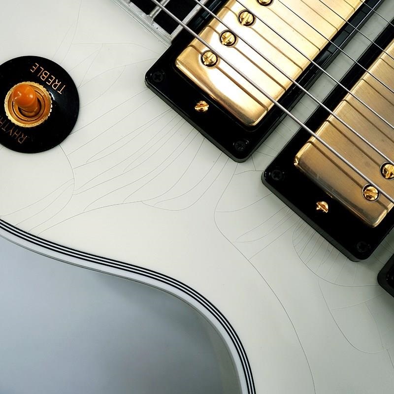 Gibson Murphy Lab 1957 Les Paul Custom Reissue 3-Pickup w/Bigsby Polaris White Ultra Light Aged 【S/N 74789】 【特価】 画像8