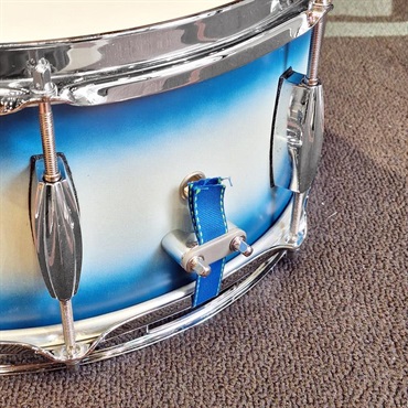 C&C CUSTOM DRUMS 【USED】Player Date I 14×6.5 Snare Drum [Classic Blue & Silver Bop Duco] 画像6