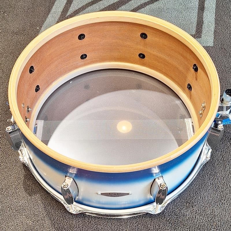C&C CUSTOM DRUMS 【USED】Player Date I 14×6.5 Snare Drum [Classic Blue & Silver Bop Duco] 画像8
