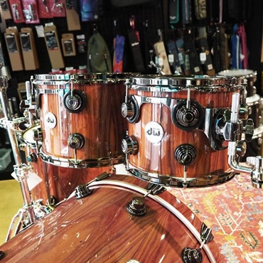 dw 【創業50周年大決算SALE】Collector's Pure Maple 4pc Drum Kit [BD22，FT16，TT12&10 /333 Shell/ Santos Rosewood Exotic Wood Finish]【店頭展示特価品】 画像4