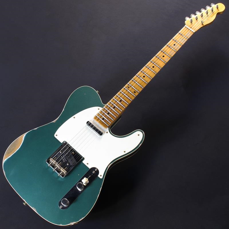Fender Custom Shop 1959 Telecaster Custom Relic Aged Sherwood Green Metallic #CZ584480 画像1