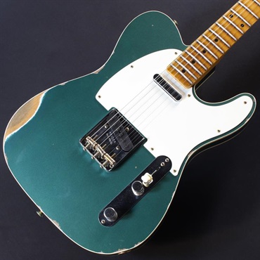 Fender Custom Shop 1959 Telecaster Custom Relic Aged Sherwood Green Metallic #CZ584480 画像2