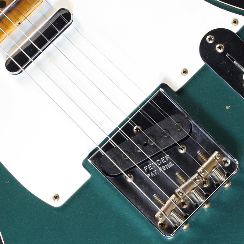 Fender Custom Shop 1959 Telecaster Custom Relic Aged Sherwood Green Metallic #CZ584480 画像3