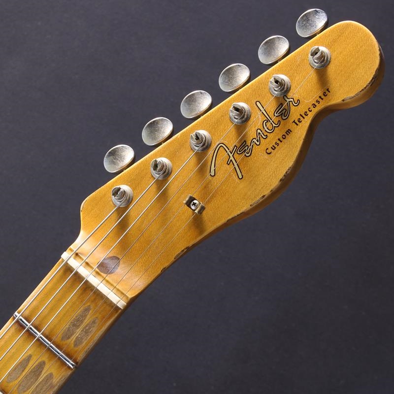 Fender Custom Shop 1959 Telecaster Custom Relic Aged Sherwood Green Metallic #CZ584480 画像4