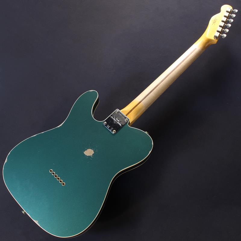 Fender Custom Shop 1959 Telecaster Custom Relic Aged Sherwood Green Metallic #CZ584480 画像5