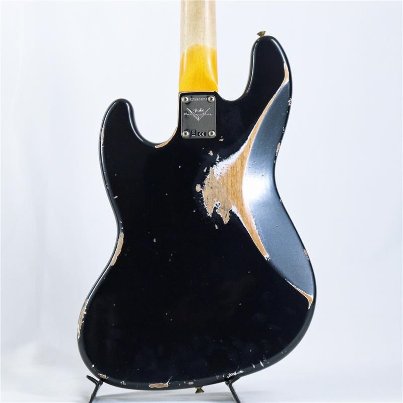 Fender Custom Shop 2024 Custom Collection Time Machine 1961 Jazz Bass Heavy Relic (Mercedes Blue/Matching Head)) 画像4