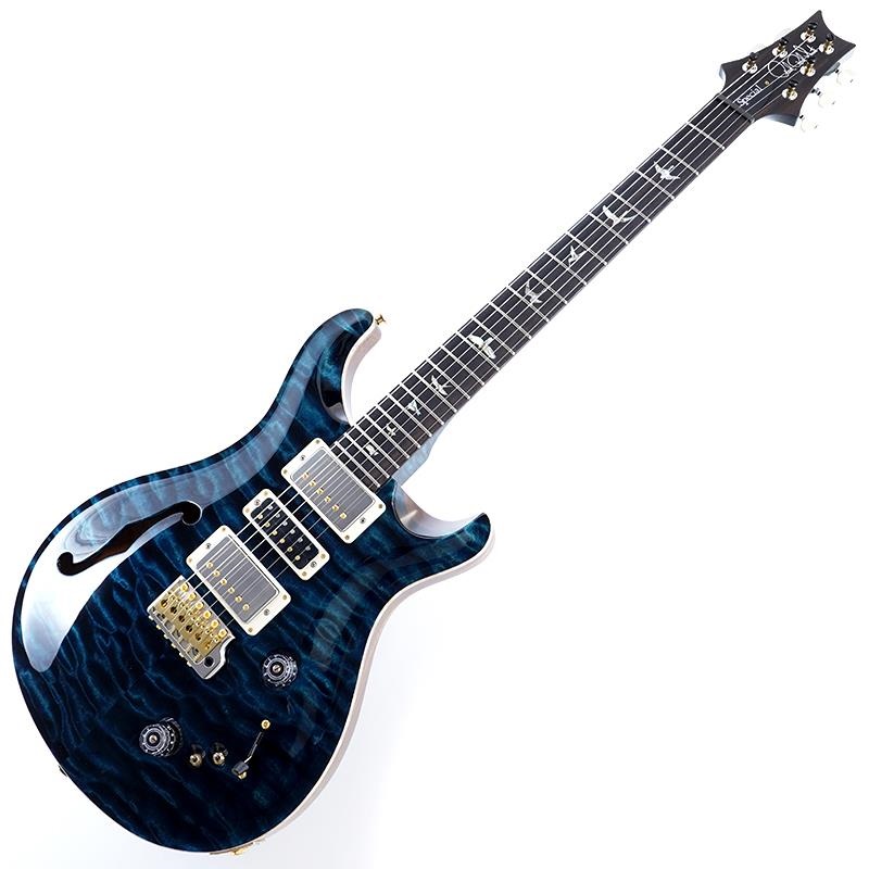 P.R.S. Ikebe 50th Anniversary Wood Library Special Semi-Hollow (Teal) SN.0404322 画像1