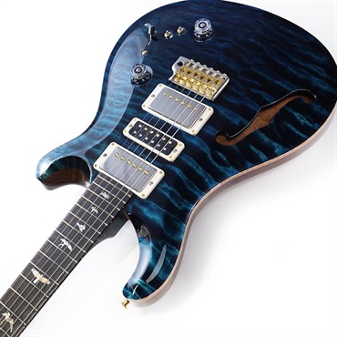P.R.S. Ikebe 50th Anniversary Wood Library Special Semi-Hollow (Teal) SN.0404322 画像5