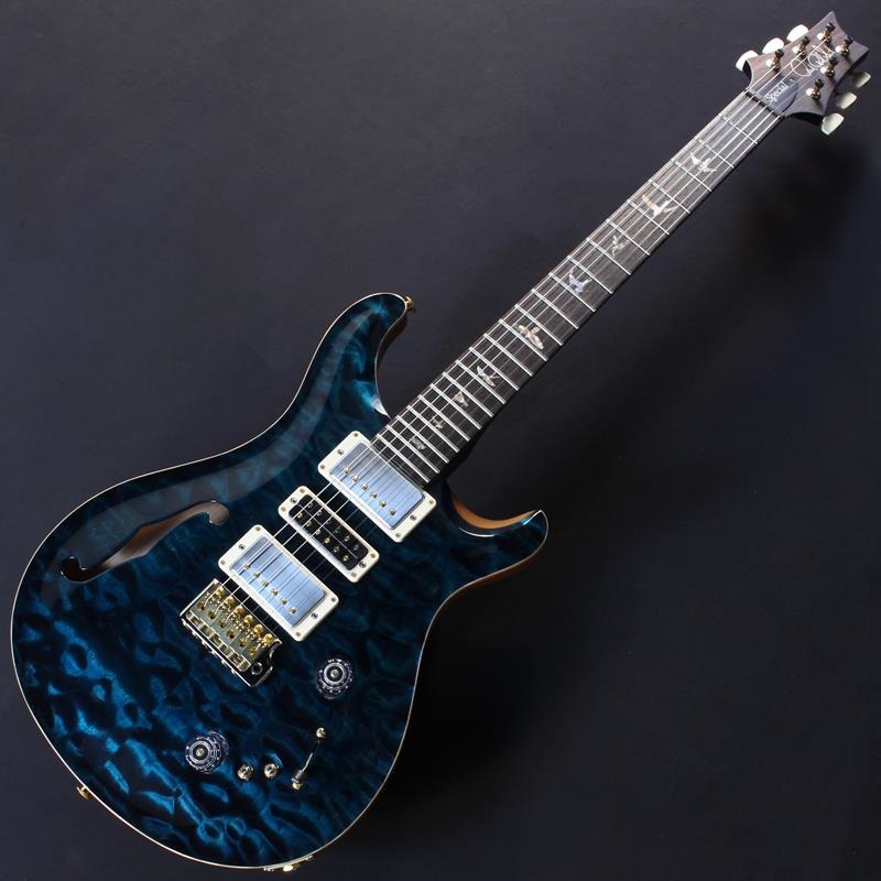 P.R.S. Ikebe 50th Anniversary Wood Library Special Semi-Hollow (Teal) #25 0402030 画像1