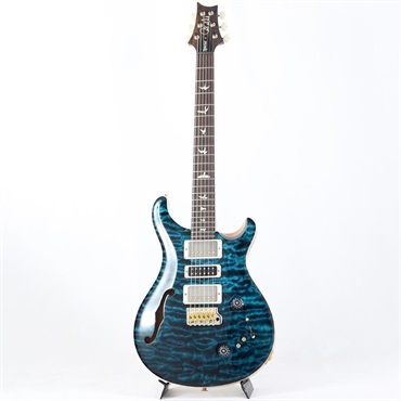 P.R.S. Ikebe 50th Anniversary Wood Library Special Semi-Hollow (Teal) [SN.0401648] 画像1