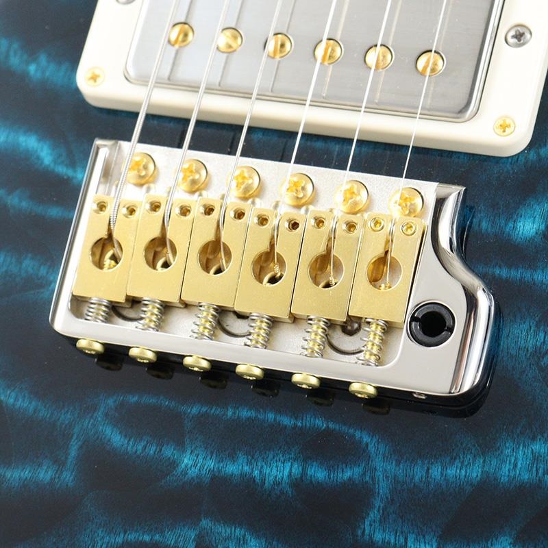 P.R.S. Ikebe 50th Anniversary Wood Library Special Semi-Hollow (Teal) [SN.0401648] 画像6