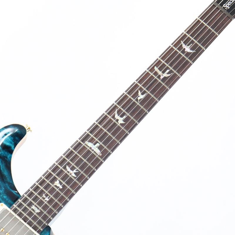 P.R.S. Ikebe 50th Anniversary Wood Library Special Semi-Hollow (Teal) [SN.0401648] 画像7