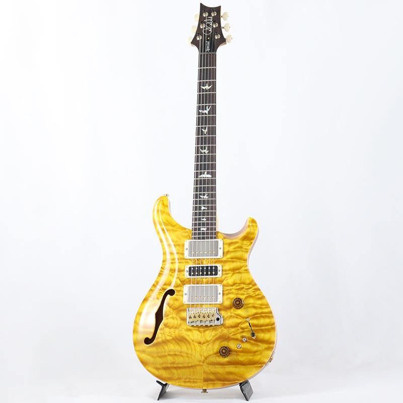 P.R.S. Ikebe 50th Anniversary Wood Library Special Semi-Hollow (Honey Gold) [SN.0401651] 画像1