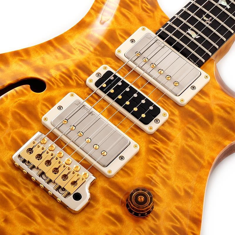 P.R.S. Ikebe 50th Anniversary Wood Library Special Semi-Hollow (Honey Gold) SN.0402027 画像3