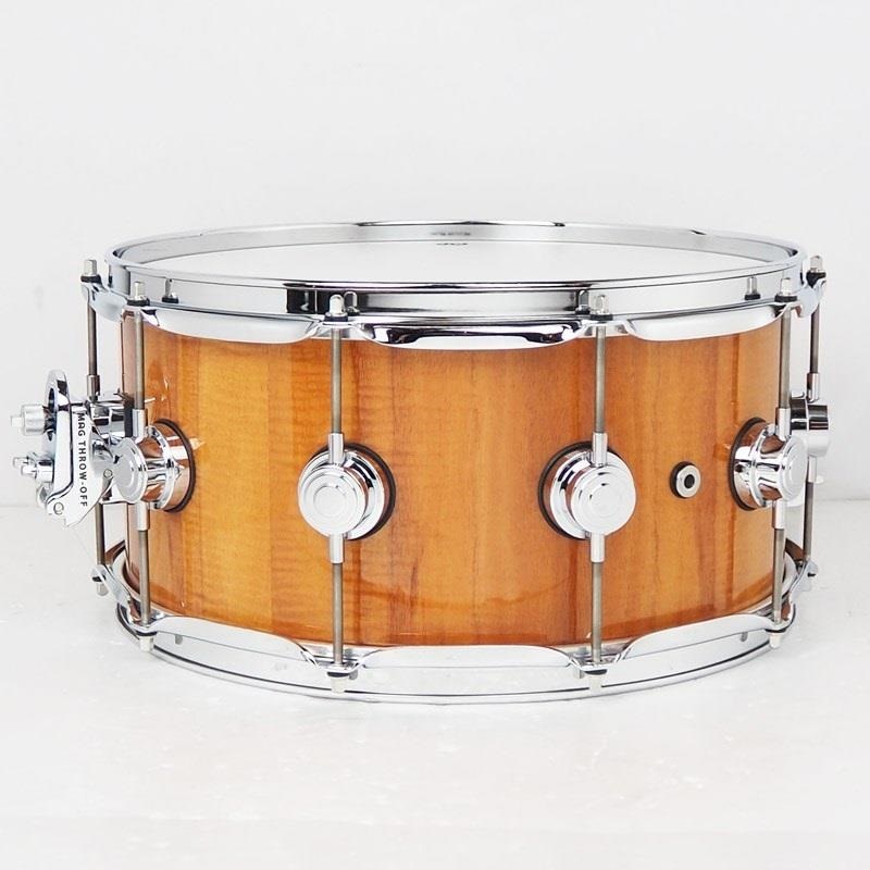 dw 【創業50周年大決算SALE】DRX66514SSC636 [Collector's Pure Maple Old Style VLT Shell 14×6.5 / Natural Lacquer Over Koa] 【在庫処分特価品】 画像1