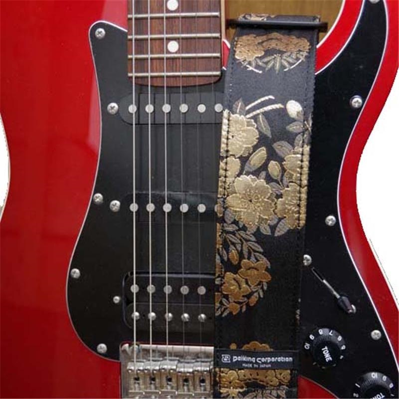 Daiking Corporation 西陣織りギターストラップ DGS-NKH60 金花丸 画像3