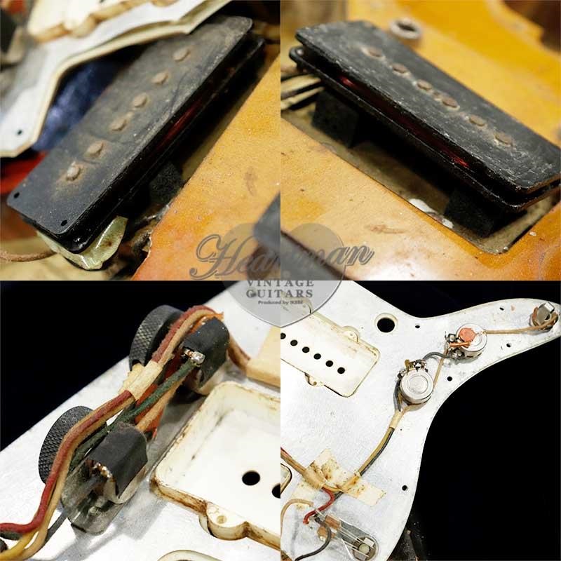 Fender USA VINTAGE Jazzmaster '62 Slab Fingerboard Sunburst/R 画像6