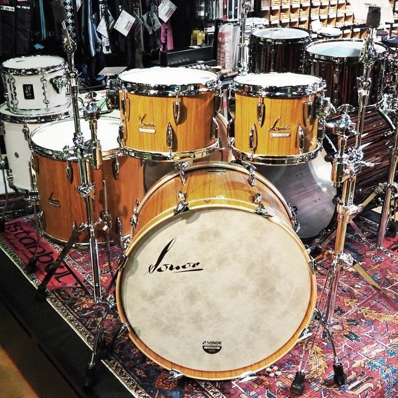 SONOR 【夏のボーナスセール】Vintage Series 4pc Drum Kit -Teak Semi Gloss- [BD22，TT10，TT12，FT16]【店頭展示特価品】 画像1