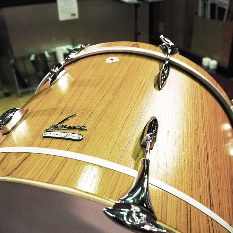SONOR 【夏のボーナスセール】Vintage Series 4pc Drum Kit -Teak Semi Gloss- [BD22，TT10，TT12，FT16]【店頭展示特価品】 画像8